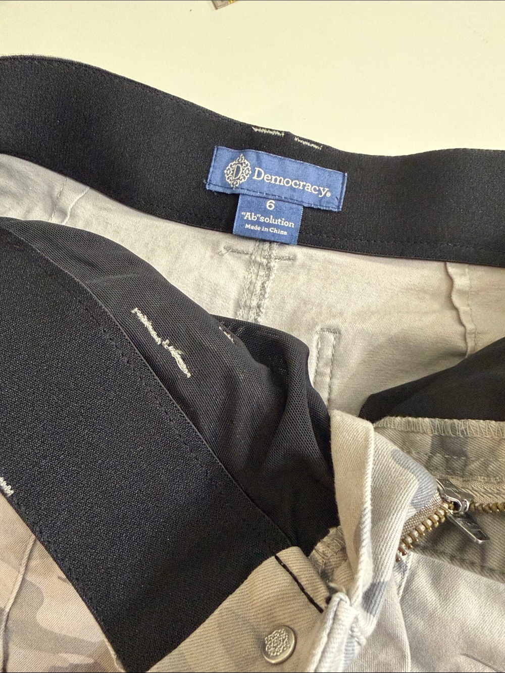 Democracy Camo Cargo Shorts - Gray - Picture 11 of 11